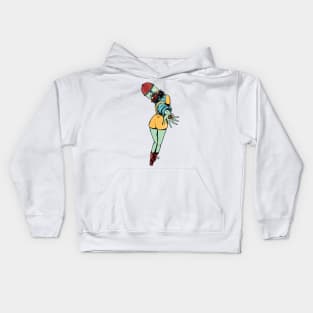 Vintage Gumball Girl Kids Hoodie